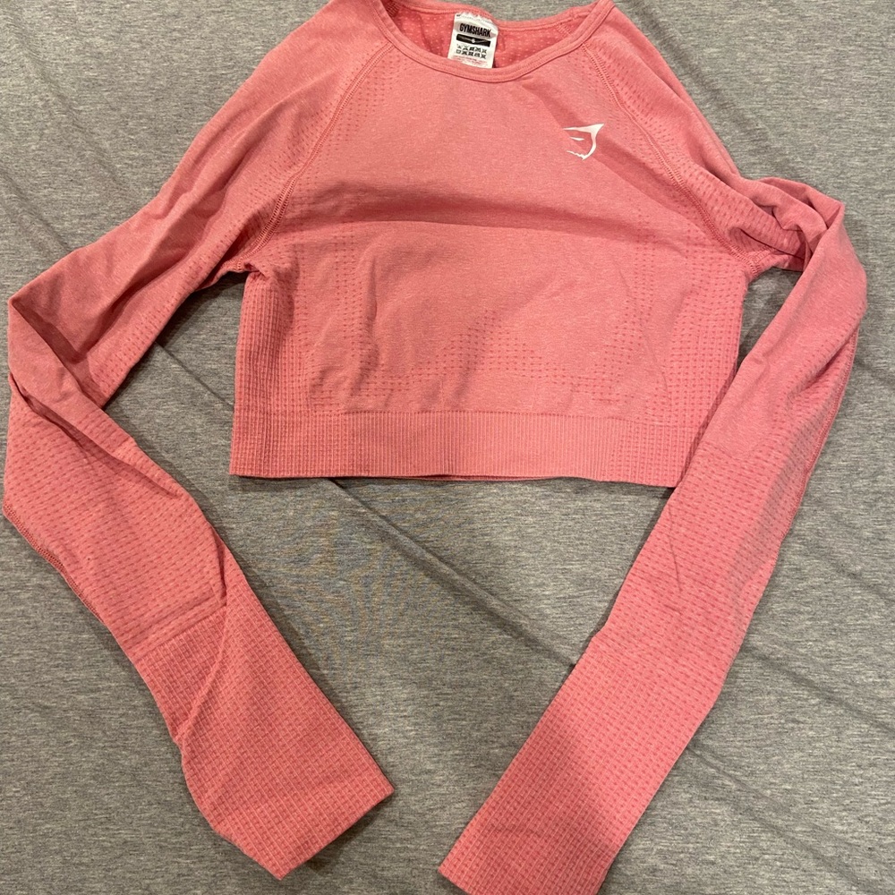 Gymshark vital long sleeve crop top